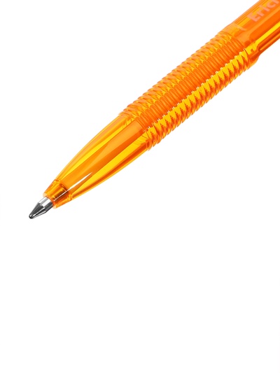 Ручка шариковая ErichKrause. R=301 Amber Stick, синий стержень, узел 1 мм