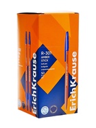 Ручка шариковая ErichKrause. R-301 Amber Stick, синий стержень, узел 1 мм - Фото 14