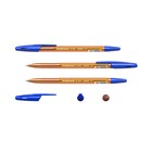 Ручка шариковая ErichKrause R-301 Amber Stick, узел 1.0 мм, чернила синие, длина линии письма 1000 метров - Фото 4