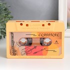 Сувенир музыкальный механический "Аудиокассета. Классика" 17х11х5 см - фото 6877522
