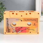 Сувенир музыкальный механический "Аудиокассета. Классика" 17х11х5 см - фото 6877525