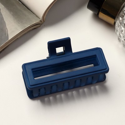 Крабик для волос «Двойной», 6.5 см, МИКС