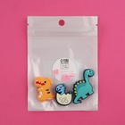 Аксессуары для резиновых сабо«Динозавры», 3 шт. - Фото 6