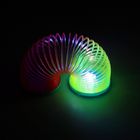 Пружинка-радуга "3D Круги", с подсветкой, цвета МИКС - Фото 3