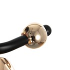 Люстра "Нина" 2х60Вт Е27 черный/золото 50х27х22см - фото 43266426