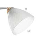 Люстра "Наталья" 2х60Вт Е27 белый/золото 46х25х26см - фото 39075430