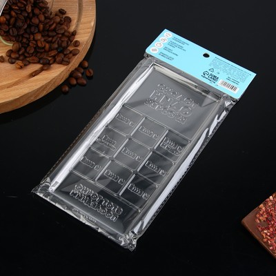 Форма для шоколада «Кусочек счастья», 22×11 см