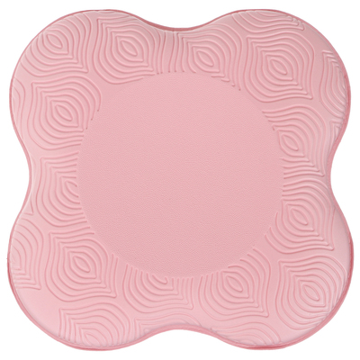 Набор подколенников для йоги и фитнеса Sangh, 19×19 см, 2 шт., цвет розовый