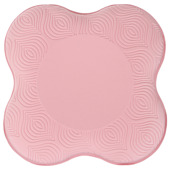 Набор подколенников для йоги и фитнеса Sangh, 19×19 см, 2 шт., цвет розовый