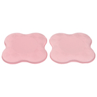 Набор подколенников для йоги и фитнеса Sangh, 19×19 см, 2 шт., цвет розовый - Фото 4