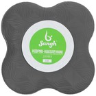 Подставка для йоги под колени и запястья, 19 х19 см, цвет серый - Фото 3