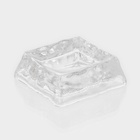 Пепельница «Культ», 9.9×3.5 см, стекло, прозрачная - Фото 1