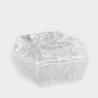 Пепельница «Культ», 9.9×3.5 см, стекло, прозрачная - Фото 2