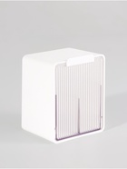 Органайзер настенный, с клеевыми крючками, 2 секции, 9.2×7×10.7 см, белый - Фото 3