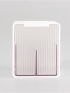 Органайзер настенный, с клеевыми крючками, 2 секции, 9.2×7×10.7 см, белый - Фото 4