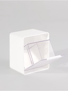 Органайзер настенный, с клеевыми крючками, 2 секции, 9.2×7×10.7 см, белый - Фото 5