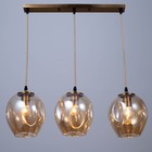 Светильник SVK "Александра" 3х60Вт Е27 медь 18х20см - фото 22148416