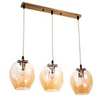 Светильник SVK "Александра" 3х60Вт Е27 медь 18х20см - фото 22148417