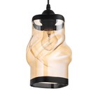 Светильник SVK "Граница" 1х60Вт Е27 черный 14х14х100см - фото 22148437