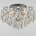 Люстра «Мария» 6×60 Вт Е14+18 Вт LED ПДУ хром 49×49×33 см SVK - Фото 2