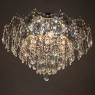 Люстра "Мария" 9х60Вт Е14+27Вт LED ПДУ хром 58х58х33см SVK - Фото 3