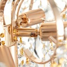 Люстра "Ирина" 8х60Вт Е14+24Вт LED ПДУ золото 58х58х52см SVK 9567464 - фото 10410760