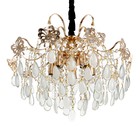 Люстра «Полина» 5×60 Вт Е14 золото 50×50×41 см SVK - Фото 2