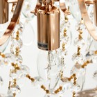 Люстра «Полина» 5×60 Вт Е14 золото 50×50×41 см SVK - Фото 6