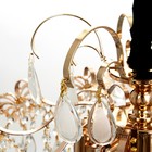 Люстра «Полина» 5×60 Вт Е14 золото 50×50×41 см SVK - Фото 8