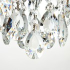 Люстра 6х60Вт Е27 +LED ПДУ хром 56х56х47см SVK 9567473 - фото 14175586