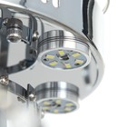 Люстра 6х60Вт Е27 +LED ПДУ хром 56х56х47см SVK 9567473 - фото 14175581