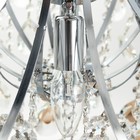 Люстра 6х60Вт Е27 +LED ПДУ хром 56х56х47см SVK 9567473 - фото 14175582