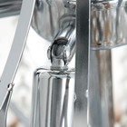 Люстра 6х60Вт Е27 +LED ПДУ хром 56х56х47см SVK 9567473 - фото 14175583