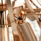 Люстра 6х60Вт Е27 +LED ПДУ золото 56х56х47см SVK 9567474