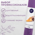 Коврик для фитнеса и йоги Sangh Flowers, нескользящий, 183×61×0.6 см, фиолетовый - Фото 4