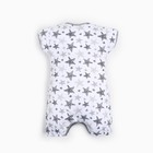 Боди детское, цвет белый/звёзды, рост 74 см 9592887