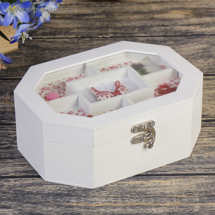 Шкатулка "Женские аксессуары" 20х16х8 СМ - Фото 1