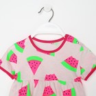 Платье для девочки, цвет розовый/арбузы, рост 92см 9592929