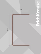 Скобы омеднённые №10, ErichKrause, для степлера, 1000 шт. - Фото 3