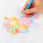 Цветные карандаши, 6 цветов, трехгранные, Смешарики - Фото 3