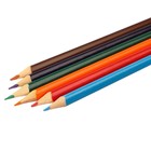 Цветные карандаши, 6 цветов, трехгранные, Маша и Медведь - Фото 6