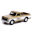 Джип металлический «Ретро», открываются двери, инерция, 1:36, свет, цвет МИКС - фото 22149468