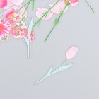 Набор наклеек "Цветы. Розовый румянец" 30 шт 8,5х11 см - Фото 3