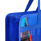 Папка с ручками пластиковая А4, 37×22×5 см «Машина красная», МИКС - Фото 3