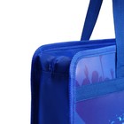 Папка с ручками пластиковая А4, 37×22×5 см «Футбол», МИКС - Фото 3