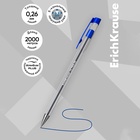 Ручка шариковая ErichKrause ULTRA-20, игольчатый узел 0.7 мм, чернила синие, супермягкое письмо, длина линии письма 2000 метров - Фото 3