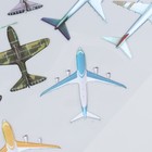 Наклейка интерьерная цветная "Авиация" 25х35 см - Фото 2