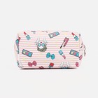 Косметичка на молнии, цвет розовый - Фото 2