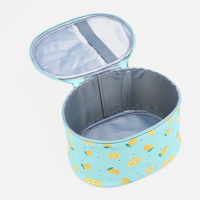 Набор косметичек 2 в 1 на молнии, цвет мятный 34454