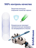 Ручка шариковая ErichKrause. Cocktail, синий стержень, игольчатый узел 0.7 мм, одноразовая, МИКС - Фото 10